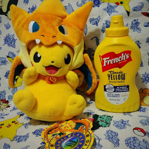 Pikazard Pikachu Charizard Hoodie Pokemon Center Plush