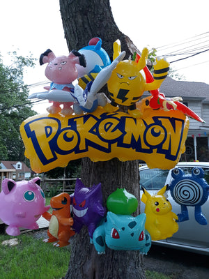 Australian Lays Chips Promotional Food Blow Up Mobile Pokemon Display Dolls